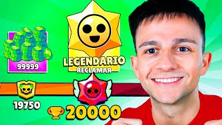 STARR DROP LEGENDARIO Y 20.000 COPAS EN BRAWL STARS - Ampeterby7