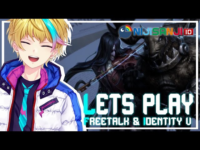 【 Freetalk & Identity V 】Rai Galilei's: Can you make a music with only one string?【 NIJISANJI ID】のサムネイル