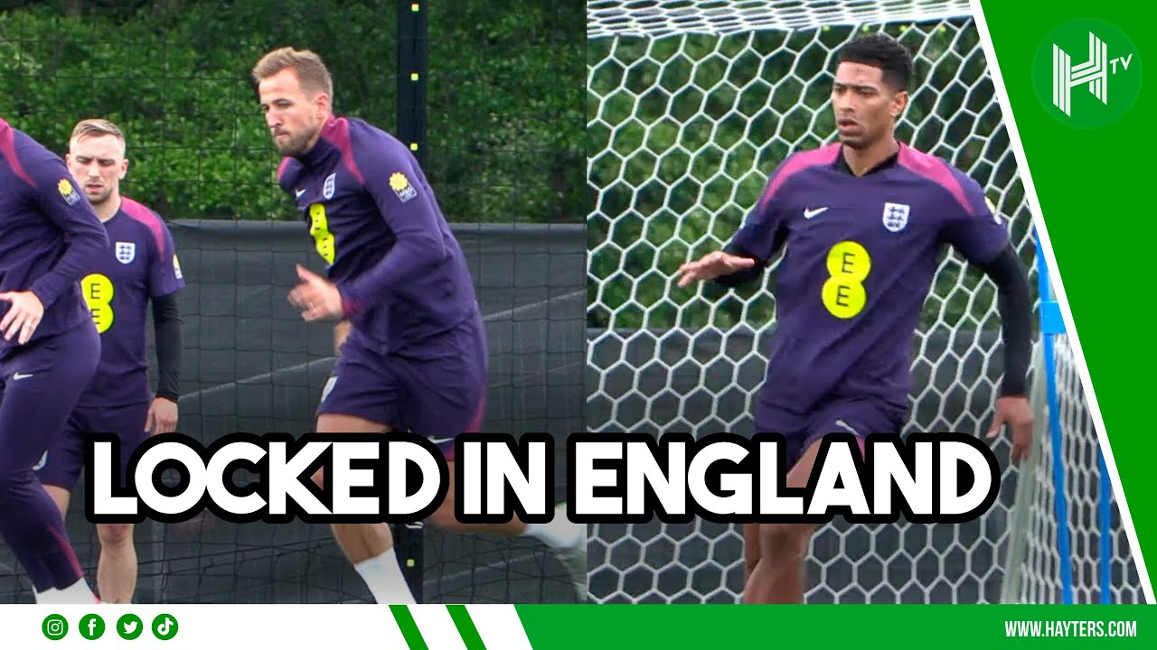 Rice & Saka enjoying life in England camp ahead of Euro 2024 - YouTube
