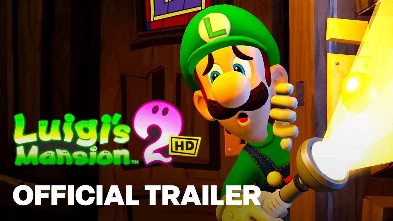 Luigi's Mansion 2 SWITCH - Reveal Trailer (HD) 