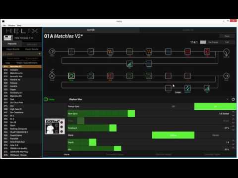 Line 6 Helix Patch Creation - David Gilmour Tone