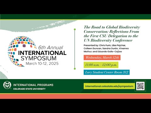 Road to Global Biodiversity Conservation