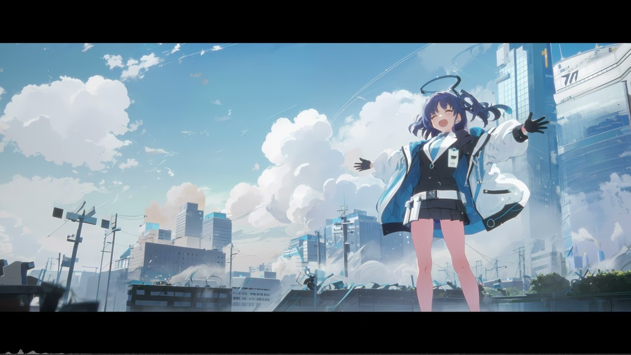 【Blue Archive/AI】早瀬ユウカ - 雨晴るる