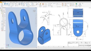 Autodesk inventor 2024  Tutorial Exercise 5