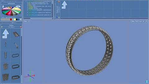 Creation of an inverted track ring with LDCad