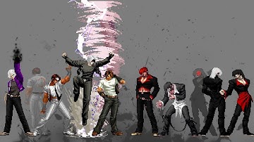 Bloodedge High Voltage Team vs Code.C.Yagevil Team | KOF MUGEN