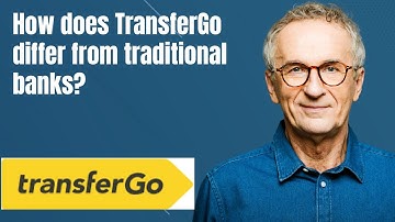 How does TransferGo differ from traditional banks?