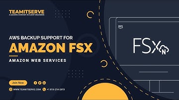 Introducing AWS Backup Support for Amazon | Teamitserve