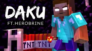 Herobrine X Daku Edit Animation😈 #herobrine