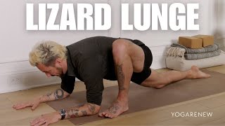 Lizard Lunge | Yoga Poses | YogaRenew How To Yoga Pose Video