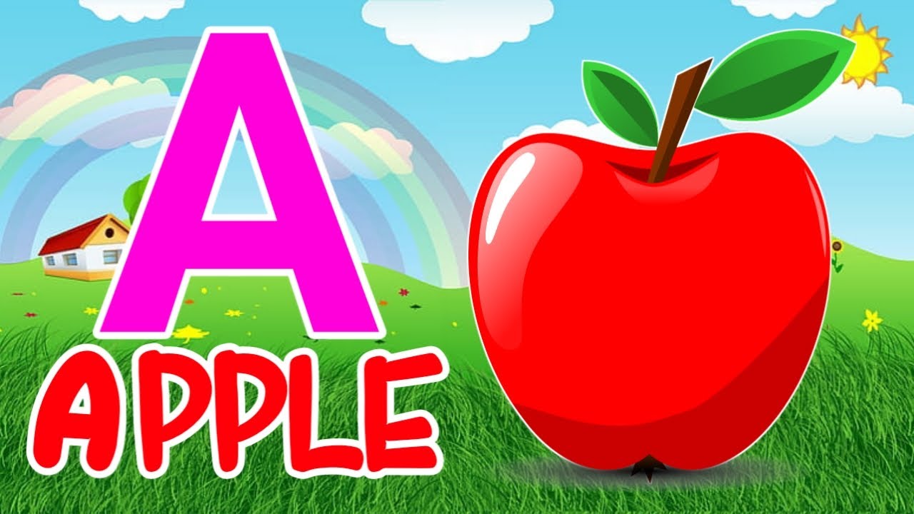 ABC Alphabet Phonics song, A is for Apple, B is for Baby, ABC song ...