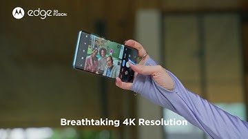 Capture vivid 4K resolution videos with #MotorolaEdge50Fusion
