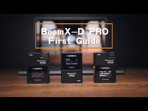 【Tutorials】First Guide of BoomX-D PRO 2.4G Dual-channel On-board Recording Wireless Mic