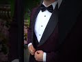Costum elegant de ceremonie visiniu, set: 4 piese – C4408