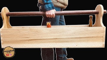 Building A Traditional Carpenters Toolbox! (START to FINISH)