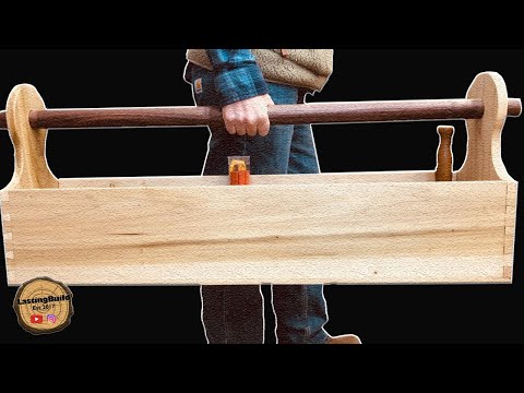 Building A Traditional Carpenters Toolbox! (START to FINISH)