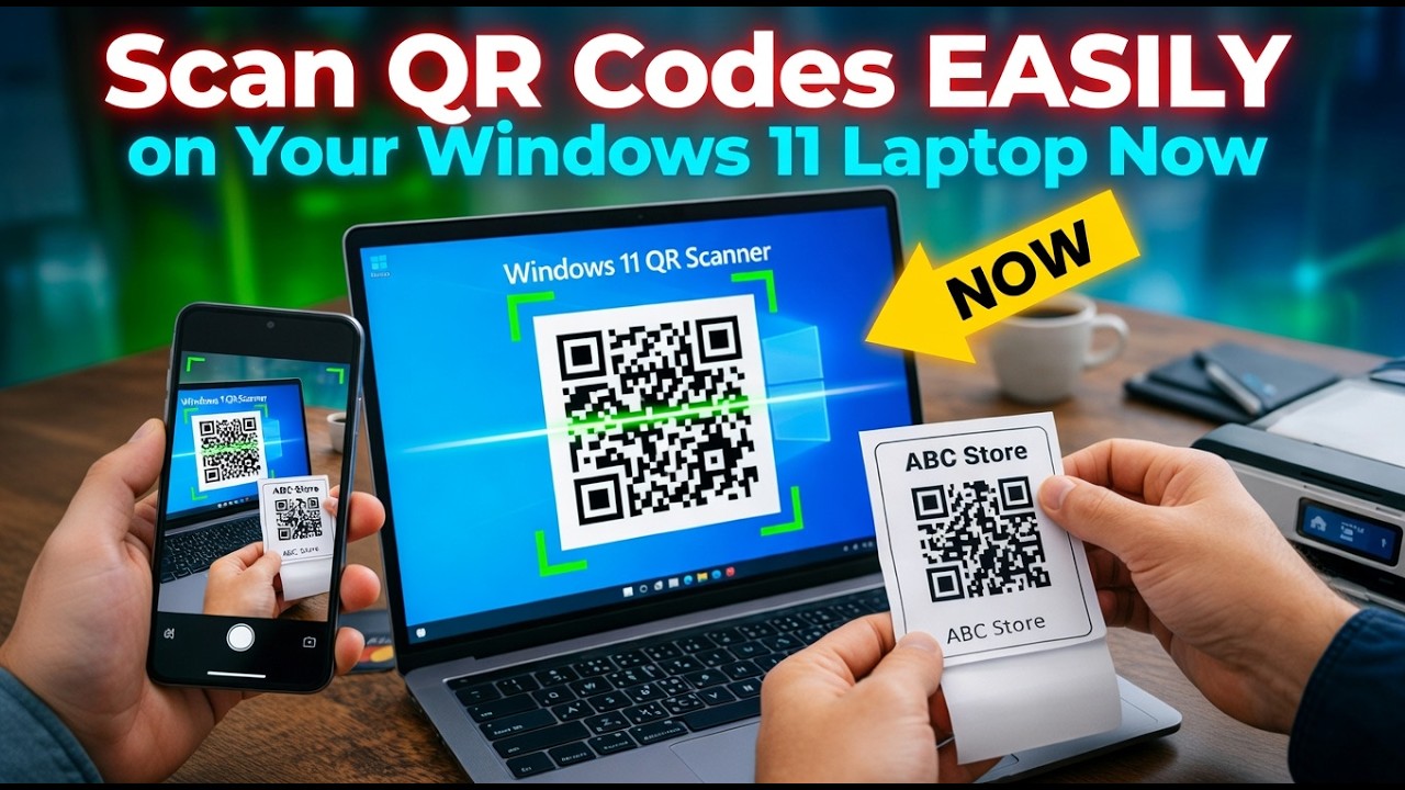 6 ways to scan qr codes on a windows pc - guiding tech... Scan QR Codes EASILY on Your Windows 11 Laptop Now - YouTube