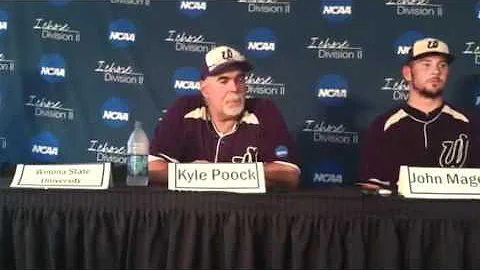 Winona State NCAA DII World Series Postgame Presser