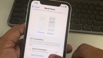 Hoe je slimme activering van werkfocus op de iPhone kunt inschakelen