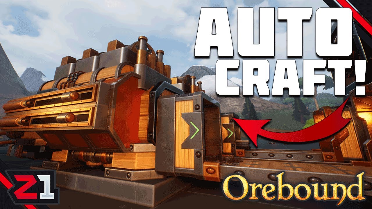 AUTO CRAFTING All The Things! Orebound [E4] - YouTube