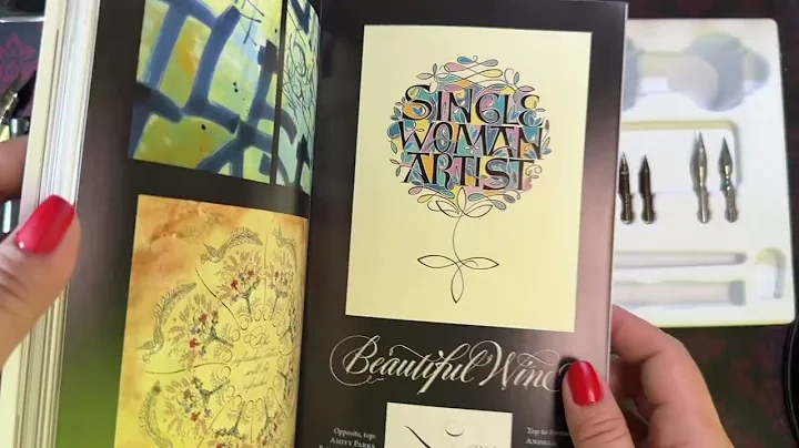 Speedball Modern Calligraphy Kit with 25th edition Textbook