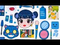 🎀PAPER DIY🎀 KPOP DEMON HUNTERS | ZOEY Skincare + MAKEUP 💄| ASMR Paper Squishy