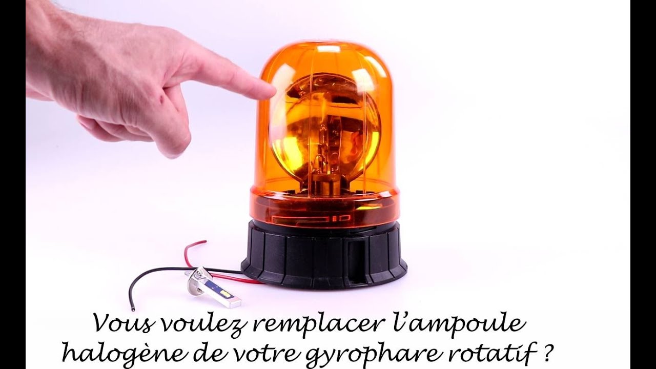 Remplacement de votre ampoule de gyrophare rotatif H1 55W 12V 70W 24V — free download
