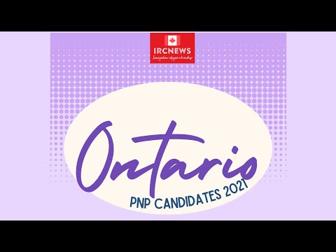 Canada Immigration Total PNP Express Entry Candidate Selection for the Province of Ontario in 2021