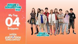 Junior Songfestival 2026 | My Top 4 | Snippets