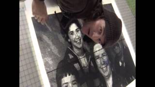 Making a Portrait Quilt - Step 1
