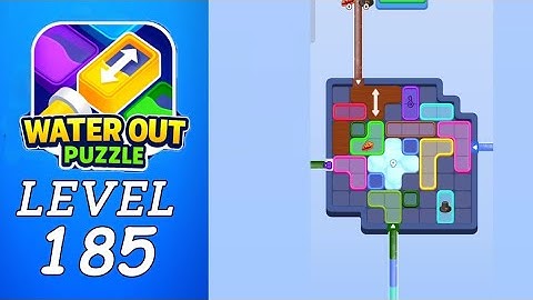 Water Out Level 185 Walkthrough