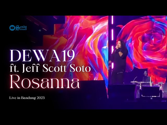 DEWA 19 All Stars feat Jeff Scott Soto - Rosanna (Live in Bandung) 2023 [HD] class=