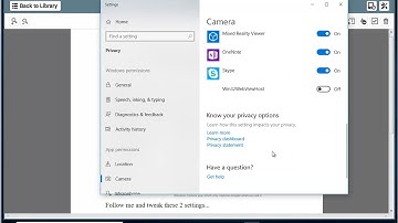 Change camera & microphone privacy settings in Windows 10 (2023 Updated)