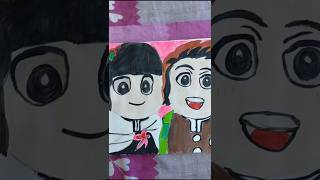 👿☠️#video #tanjiro kanao #painitng #drawing #anime #japan