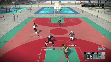 First video 2k21 park, Rode to All Star