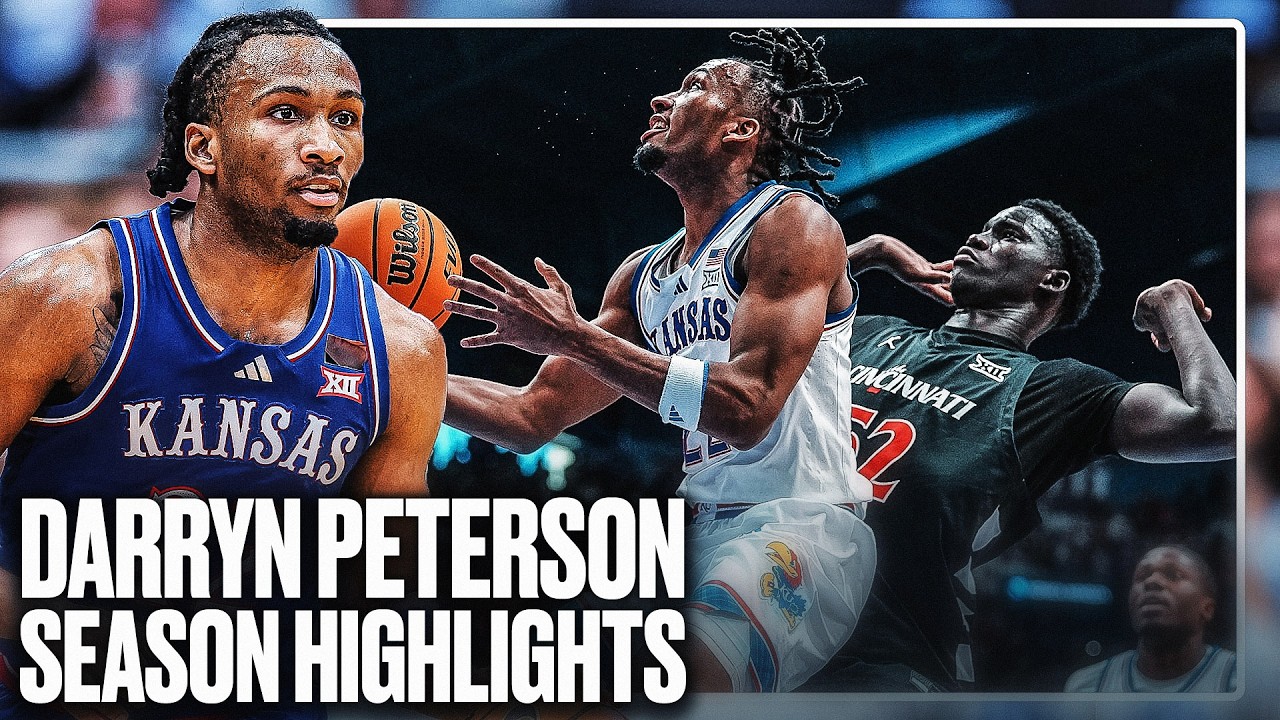 22 PPG In The Big 12?! Darryn Peterson Took Over | 2025-26 Kansas Season Highlights