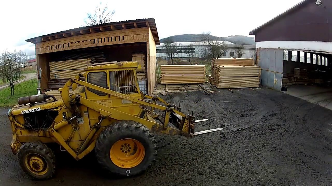 Volvo BM/LM 641 Last work this year - YouTube