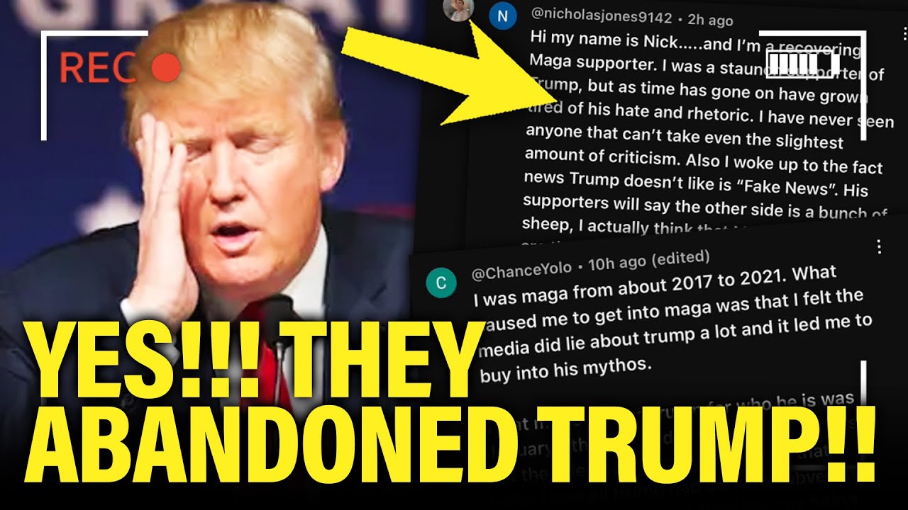 YIKES! Trump’s Supporters ABANDON Him at CRITICAL TIME