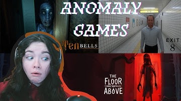 I Survived THREE Anomaly Games… Somehow | Exit 8, Floor Above & Ten Bells 😭