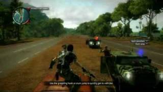 just cause 2 PS3 tricks stunts and easter eggs