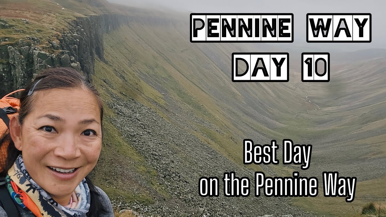 Day 10. Pennine Way. Waterfalls and High Cup Nick. Middleton-in-Teesdale to Dufton