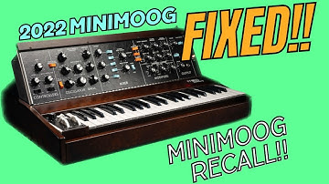 My Minimoog is fixed! Aftertouch Recall Story…