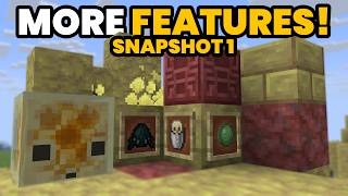 Minecraft 26.2 Snapshot 1 - MORE NEW FEATURES! SULFUR CAVE CHANGES AND GRAPHIC UPDATE! Content
