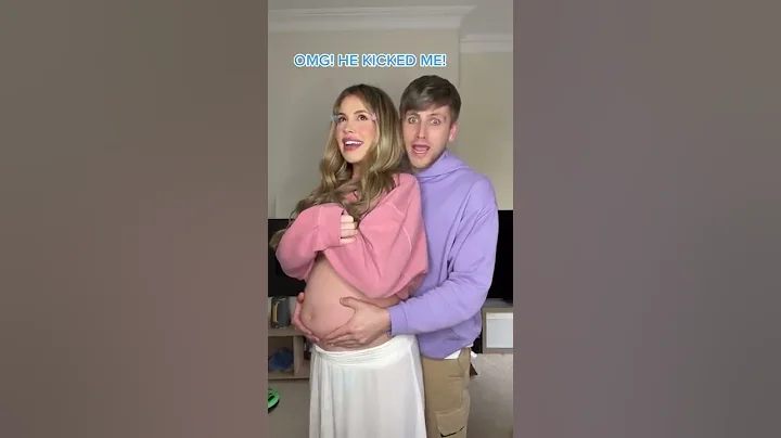 Lifting Her Bump To See How It Feels #Shorts