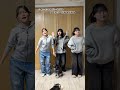 【即興ダンス】3姉妹でTikTokで流行っているキミに100パーセントを踊ってみた!#Shorts