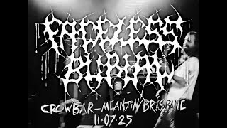 [pain.program] Faceless Burial - Live at Crowbar, Brisbane AU - 11.07.25