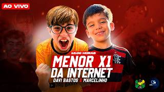 Ao Vivo  Davi Bastos X Marcelinho  O Menor X1 Da Internet