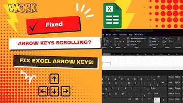 Fix Excel Arrow Keys Scrolling Instead of Moving Cells | How to Turn Off Scroll Lock