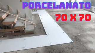 COMO ASSENTAR PORCELANATO 70 X 70