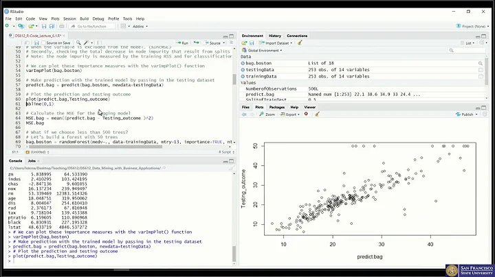 Data Mining with R - Lecture 13 (Bagging, Random Forest, Boosting)